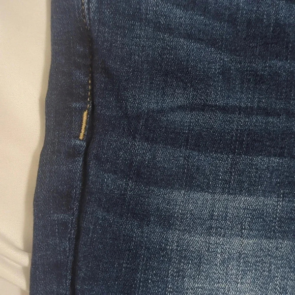 Flying Monkey High Rise Button Fly Skinny Jeans, Color Dark Wash Size 25 - Picture 6 of 15